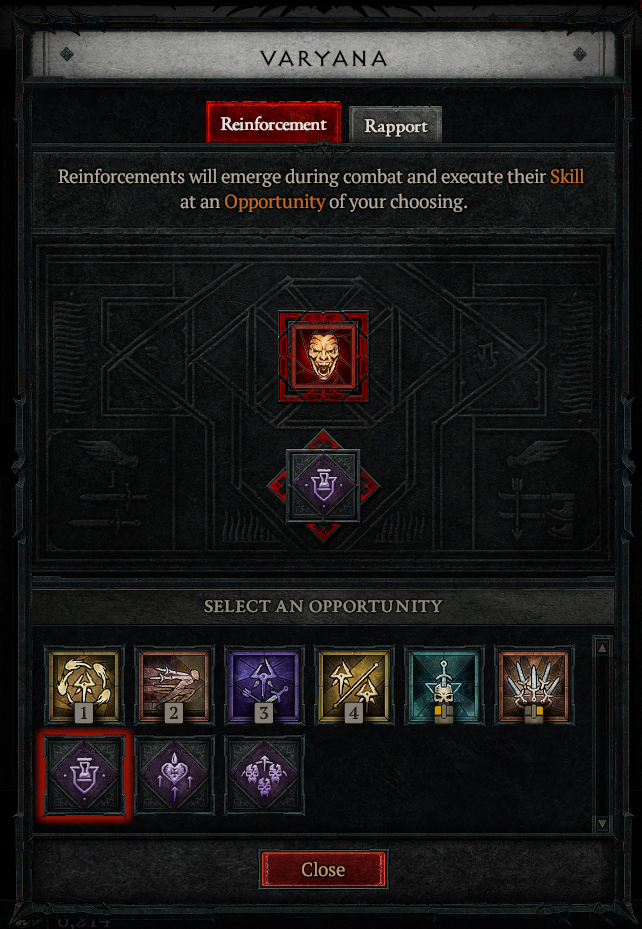 Mercenary Support