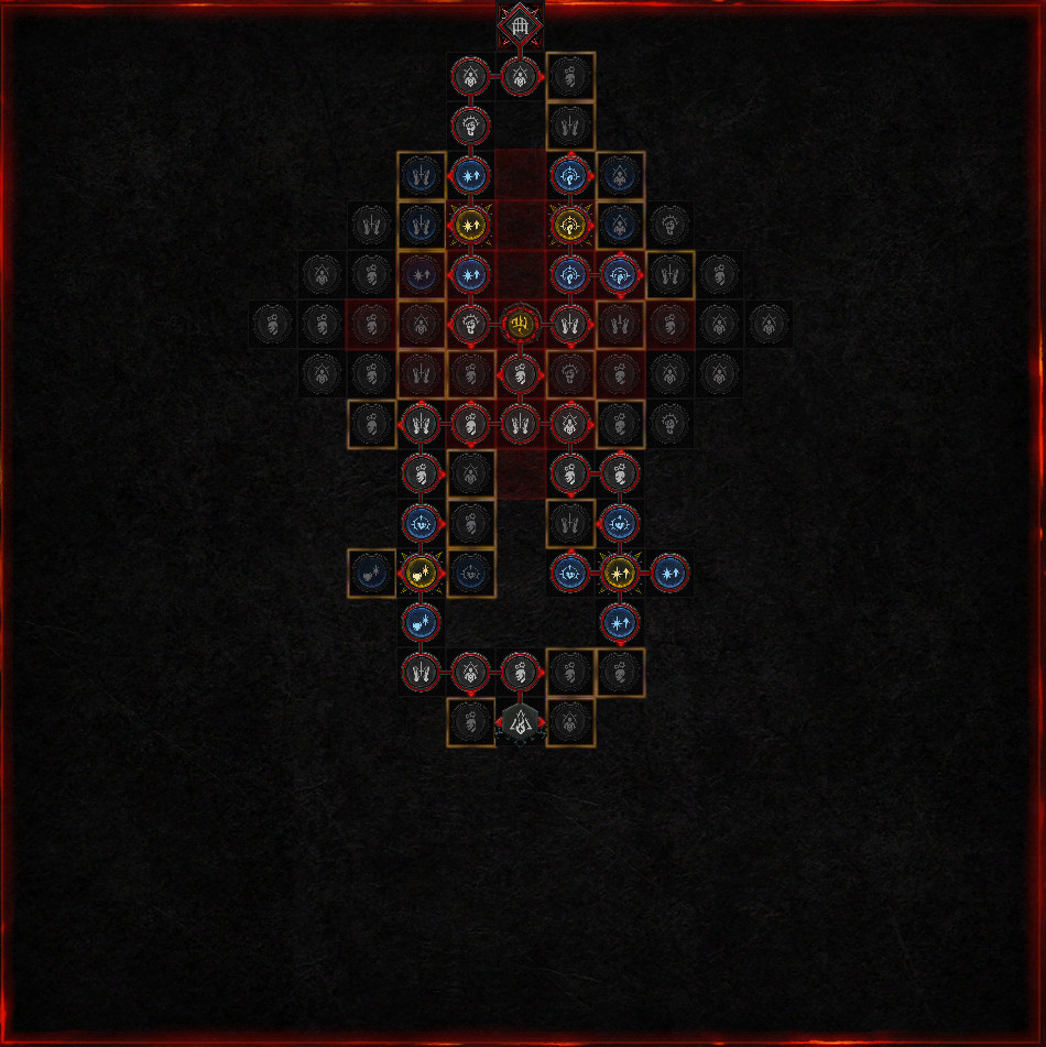 Sorcerer Starting Board