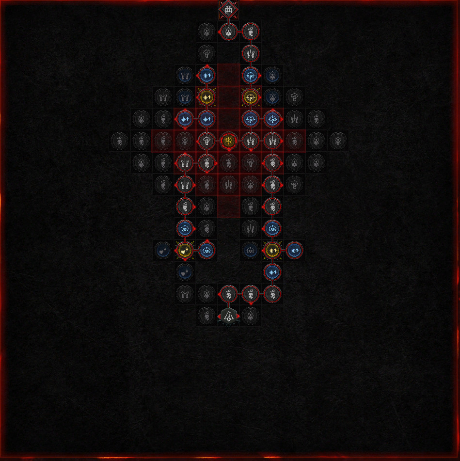 Sorcerer Starting Board