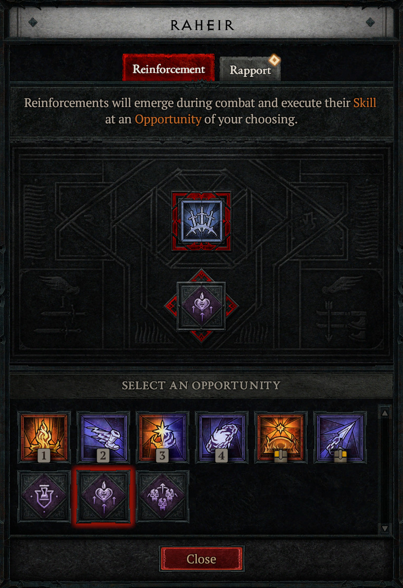 Raheir Support