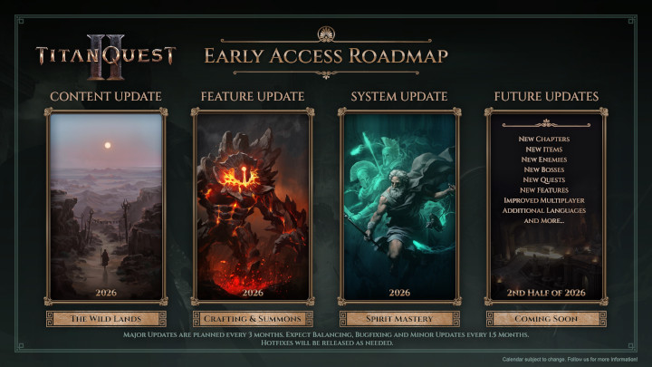 Titan Quest II 2026 Roadmap Revealed: The Wild Lands and Spirit Mastery Await